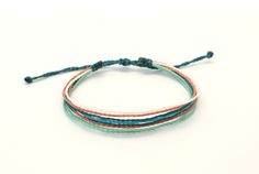 Wax cord multi string bracelet made of waterproof brazilian wax thread. You can even shower, swim or go to the beach with this multistrand bracelet on and colors barely wash out. Since the bracelet is adjustable with a sliding knot, it is easily taken on and off. You can were it alone or stack with other friendship bracelets. Wear each of these surfer bracelets alone, all together or stack with others. They are an original gift for your friends, for your children, for teenager or to treat yourse Multicolor Multi-strand Friendship Bracelets For Beach, Adjustable Multi-strand Bracelets For Summer, Green Adjustable Cord Friendship Bracelets For Beach, Beach Braided Bracelets With Nylon Cord, Casual Multi-strand Beach Jewelry, Casual Multi-strand Jewelry For The Beach, Nylon Cord Bracelets For Beach In Summer, Trendy Nylon Cord Friendship Bracelets For Beach, Summer Beach Bracelets Made Of Nylon Cord