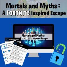 a computer screen with the title, how to use tortals and mythss as a fortnite inspired escape