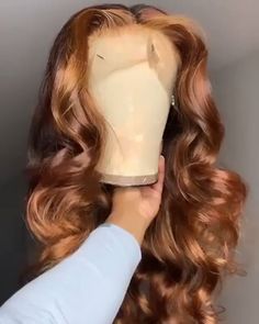 Honey Hair, Long Wavy Hair, Grunge Hair, Light Brown Hair, Aesthetic Hair, Body Wave, Hair Highlights