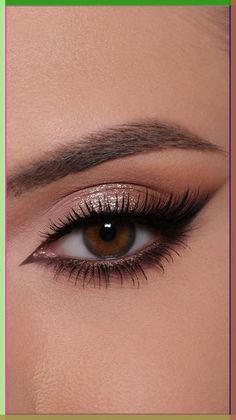 Easy Party Makeup, Glam Party Makeup, Makeup Look Glam, Makeup Tutorial Easy, Smokey Eyes Tutorial, Eye Makeup For Hooded Eyes, Eye Makeup Guide, Party Makeup Tutorial, Fair Skin Makeup