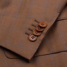 NEW Brown Herringbone Plaid 60% Wool - 40% Silk Four Button Closure , Full Canvassed Center Vented Fully Lined Non-Working Sleeve Buttonholes Flap Pockets Made In Italy US 38 / EU 48 Shoulder (seam to seam): 18.5" Jacket Length: 31.25" Sleeve Length (top of the shoulder seam to the edge of the vented side of the sleeve): 24.75" Chest (pit to pit): 42.5" Waist: 39" US 40 / EU 50 Shoulder (seam to seam): 19" Jacket Length: 31.5" Sleeve Length (top of the shoulder seam to the edge of the vented sid Italian Menswear, Button Jacket, Wool Plaid, Jacket Buttons, The Edge, Flap Pocket, Herringbone, In Italy, Plaid