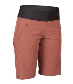 Stylish, innovative and great-fitting, these will quickly become your favorite mountain biking shorts. A super-comfortable, knit waistband with elastic eliminates the need for a snap/fly front closure or adjustable waistband tabs. 11" inseam. Shell: 86% polyester, 14% spandex. Liner: 84% polyester, 16% spandex. UPF 50+ protection blocks at least 97. 5% of the sun's UV rays. Machine wash and dry. VersaLight stretch woven shell fabric combines fit and function for the perfect short. 3” knit waistb Functional Short Cycling Bottoms, Biking Shorts, Mtb Shorts, Womens Active Wear Outfits, Flattering Jeans, Bike Clothes, Flannel Shirts, Yoga Pant, Yoga Fashion