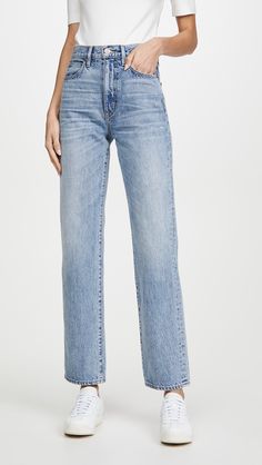 SLVRLAKE London Jeans | Shopbop Five Jeans, Best Jeans For Women, Buy Jeans, Jean Trends, Outfit Jeans, Loose Fit Jeans, Denim Trends, Straight Fit Jeans, Denim Branding