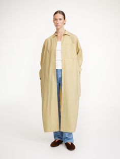 Perros organic cotton dress - Buy Dresses online | By Malene Birger Chic Cotton Maxi Shirt Dress, Cotton Maxi Shirt Dress For Daywear, Cotton Maxi Length Shirt Dress For Daywear, Chic Relaxed Fit Cotton Maxi Dress, Chic Long Cotton Shirt Dress, Relaxed Fit Maxi Shirt Dress For Daywear, Relaxed Fit Cotton Maxi Dress For Fall, Relaxed Fit Cotton Maxi Dress For Daywear, Long Cotton Shirt Dress For Work