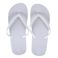 Women's Flip Flops — BagsInBulk.com Summer White Flip Flops For Pool, White Summer Pool Flip Flops, White Non-slip Flip Flops For The Beach, White Non-slip Slippers For Summer, White Casual Flip Flops For Pool, White Flip Flops For Pool In Spring, White Non-slip Beach Slippers, White Comfortable Flip Flops For Beach, White Open Toe Flip Flops For Pool