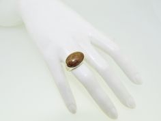 "This gorgeous little treasure features a lovely oval agate (approx. 13mm x 19mm). Set in 14K yellow gold. The size is slightly larger than an 8.25. Setting measures approx. 9/16\" tall x 7/8\" wide. This ring is in excellent pre-owned vintage condition. Total weight is approx. 12.0 grams. (T7 *MJP015179) Please review all photos before purchasing and feel free to ask questions about the item :) For more information you can call us at 360-657-5276. We are sorry but we do NOT offer INTERNATIONAL Oval Agate Signet Ring With Polished Finish, Oval Brown Agate Rings, Brown Oval Agate Rings, Natural Man, Estate Rings, Diamond Wedding Sets, Engagement Sets, Lapis Lazuli Ring, Star Sapphire