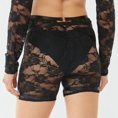 Nwot Out From Under Bella Donna Lace Biker Shorts In Black Urban Outfitters Size: Xs Measurements- *Please Message Me For Measurements If You Need Them & I’ll Get Them To You Same Day Smoke-Free, Pet-Free Home All Clothes Are From My Personal Wardrobe & Arrive Clean/Ready To Wear #Sheer #Lace #Mesh #Gothic #Romantic Lace Boxers For Women, Lace Boxers, Boxers For Women, Lace Biker Shorts, Black Lace Shorts, Black Xs, Sheer Lace, Biker Shorts, Lace Shorts