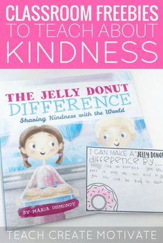 Donut Classroom, Kindness In The Classroom, Jelly Donut, Responsive Classroom, Classroom Freebies