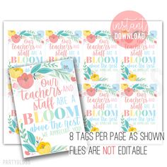 the 8 tags page as shown in this printable pack are not available for purchase