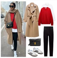 Aesthetics Outfits, Looks Adidas, Fall Outfits Ideas, Ny Outfits, Samba Outfit, Pullover Outfit, Mode Casual