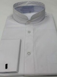 Great shopping ideas for Mens White Victorian High Collar French Cuff Collarless Nehru Dress Shirt J CADO, Fashion Mens Shirts Formal Shirt With Stand Collar For Spring, Formal Spring Shirt With Stand Collar, Formal Cream Spread Collar Shirt, White Collared Dress Shirt With Button Cuffs, French Cuff Dress Shirts Men, Semi-formal Shirt With Button Cuffs And Spread Collar, Classic Dress Shirt With Wrinkle-resistant Spread Collar, High Collar Shirts, Victorian Collar