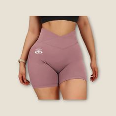 V-Cut series featuring the scrunch butt design. Polyester/ Spandex Blend High Waist High Stretch Pink Shorts, Pink High-waist High-stretch Shorts, High-waist High-stretch Pink Shorts, Pink High Stretch Athletic Shorts, Pink High-stretch Athletic Shorts, Pink Compression High-waisted Biker Shorts, High Stretch Pink Shorts, Pink High Waist Stretch Athletic Shorts, High Waist Pink Stretch Athletic Shorts