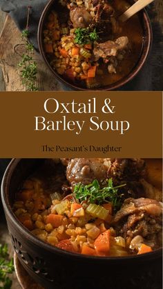 Oxtail Barley Soup, Ox Tail Soup Recipe Slow Cooker Oxtail Stew, Ox Tail Soup Recipe Crockpot, Ox Tail Soup Recipe, Oxtail Soup Recipe, Jamaican Oxtail Stew, Ox Tail, Oxtail Soup, Oxtail Stew