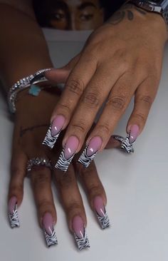 ₊˚ෆ Follow me for more 𐙚 visit my boards ₊˚ෆ Medium Curved Acrylic Nails, Medium Curved Nails, Curved French Tip Nails, Curved Nails Designs, Short Curved Nails, Dope Nail Designs Mid Length, Curve Nails, 90s Nails, Curved Nails