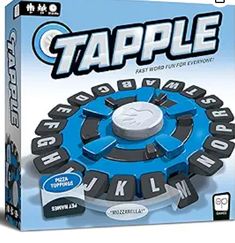 the game is called tapple it's very fun to play with friends and family