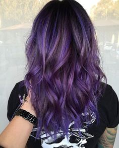 Rainbow Balayage, Balayage Ideas, Purple Ombre Hair, Color Balayage, Brunette Balayage Hair, Popsugar Beauty, Hair Balayage, Short Hair Balayage