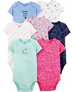 Carters Size Chart, Newborn Clothes, Baby Basics, Baby Girl Shorts, Carters Girl, Cotton Bodysuit, Organic Cotton Baby