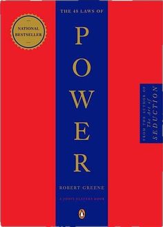 the book cover for power by robert greene