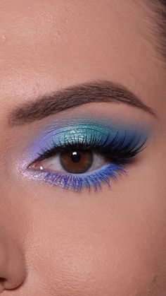 Pretty Eye Makeup, Trendy Eyeshadow, Prom Eye Makeup, Cute Eye Makeup, Eye Makeup Techniques, Makijaż Smokey Eye, Eye Makeup Designs, Colorful Eye Makeup