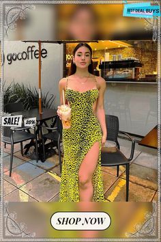 Summer Women's Fashion Low Back Crossover Straps Chic Evening Dress for Women Summer Party Leopard Print Dress, Chic Evening Dress, Women's Summer Fashion, Dress For Women, Low Back, Women's Fashion Dresses, Occasion Dresses, Evening Dress, Crossover