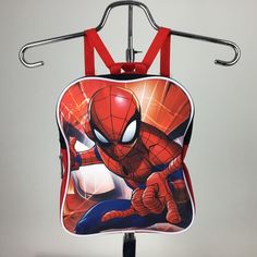 Kids Marvel Comics Spider-Man 11” Mini Backpack. New Taken Out Of Package Never Used. Adjustable Shoulder Straps, Zipper Closure. Fits Children 36-42” Tall. Po-05 Spiderman Backpack, Spiderman Kids, Mini Backpack, Marvel Comics, Shoulder Straps, Spiderman, Kids Shop, Marvel, Backpacks