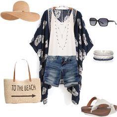 Summer Outfit Ideas 2023 Women, Mountain Cabin Outfit Summer, Kimono Shorts Outfit Summer, Short Sleeve Button Down Outfit Summer, Outfits For Hawaii Vacation Mom, Cupshe Outfits, Bermuda Vacation Outfits, Beach Mom Outfit, Resort Wear For Women 2023