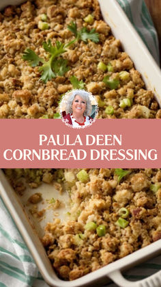 Paula Deen Cornbread Dressing Paula Deen Dressing Cornbread Stuffing, Paula Deen Cornbread Stuffing, Paula Deen's Dressing Recipe, Paula Dean Dressing Recipes, Paula Deen Southern Cornbread Dressing, Paula Deans Stuffing Recipe, Paula Dean Thanksgiving Dressing, Cornbread Dressing Paula Dean, Traditional Southern Dressing