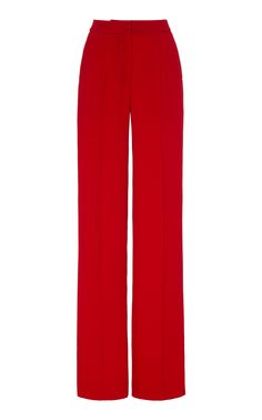 Pants Png, Red Dress Pants, Casual Luxe, Elegant Pant, Pear Body Shape, African Print Dresses, Prabal Gurung, Pantalon Large