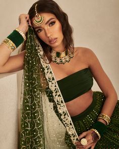 NEPHRITE SCORPIUS SET – ManiJassal Lehenga Pics, Brown People, Desi Vibes, Desi Fits, Maladaptive Daydreaming, Chikankari Work, Simple Lehenga, Desi Outfits, Asian Aesthetic