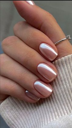 I'm head over heels for light blue chrome nails! They capture light and attention like nothing else, giving off that futuristic, pretty and undeniably cool Crazy Nails, Nail Shapes, Beauty Industry, Nail Trends, Aging Signs, You Nailed It, Nails