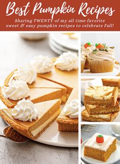 the best pumpkin desserts sharing twenty favorite sweet & easy pumpkin recipes to celebrate fall