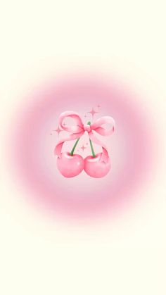 an abstract pink background with flowers and leaves