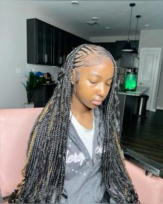 Funlaini Braids, Bday Hairstyles, Cornrow Braids, Pretty Braids, Girl Heaven, Goddess Braids Hairstyles, Pretty Braided Hairstyles, Quick Weave, Cornrows Braids