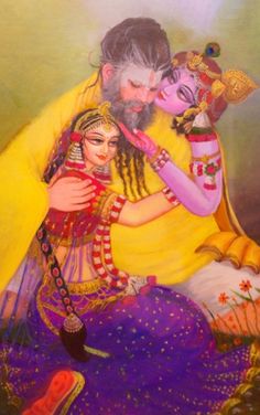 Guru Wallpaper, India Painting, Krishna Drawing, Vedic Art, Lord Krishna Wallpapers, Krishna Radha Painting, Radha Rani, Radha Krishna Art