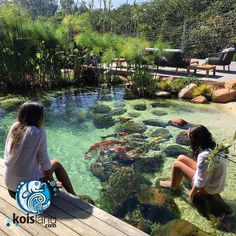 Natural Pools Backyard Swimming Ponds Water Garden, Lagoon Pool Backyard, Natural Pools Backyard Swimming Ponds, Keep Swimming Tattoo, Just Keep Swimming Tattoo, Recreational Pond, Backyard Swimming Pool, Pond Pool, Natural Swimming Ponds