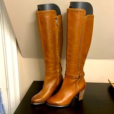 Brand New Ugg Boots Size 5.5 In A Beautiful Tan Color Casual Cognac Boots Medium Width, Ugg Shoes, Tan Color, Womens Uggs, Ugg Boots, Shoes Heels Boots, Knee High, Shoes Women Heels, Heeled Boots