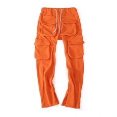 Wiaofellas Fall Winter Streetwear Men's Cargo Pants Pockets Sweat Pants Casual Trousers Mens Jogging Pants Sweatpants Winter Streetwear Men, Cargo Pants Pockets, Cargo Pants Style, Men's Cargo Pants, Mens Trousers Casual, Trousers Mens, Casual Pants Style, Winter Streetwear, Streetwear Mens