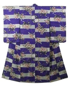 This is an elegant Meisen Kimono with a rhododendron in tiers pattern, which is woven Mens Tops