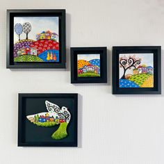 Tile Wall Decor | 4  Wall Decor | Tile Art Home Decor | Handmade Tile  Decor | Framed Tile Art Craft Sizes:  Biggets Frame : 26*26*3 CM Smallest Frame : 16*16*3 CM 🌟 Welcome to Gülten Aydın's Handmade Ceramic Tiles and Unique Tile Art Studio! 🌟 Discover the timeless elegance of Ottoman and Turkish tile art with our meticulously crafted mosaic ceramic art tiles. Our handmade ceramic tiles are more than just decor; they are unique works of art, designed to infuse a touch of antique charm into your space. 🌸 Floral Elegance and Antique Allure: Explore our collection of flower and antique tile designs, each telling a story of artistry and heritage. Whether you're seeking decorative tile patterns, vintage tile accents, or simply want to elevate your kitchen backsplash or bathroom with colorfu Framed Tile, Tile Decor, Mosaic Ceramic, Turkish Tile, Art Tiles, Handmade Ceramic Tiles, Handmade Tile, Unique Tile, Colourful Tile