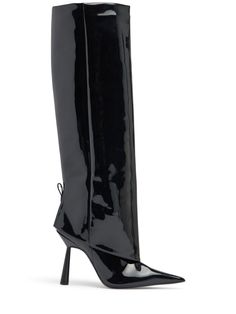 100mm ros31 faux leather tall boots - Gia Borghini - Women  | Luisaviaroma