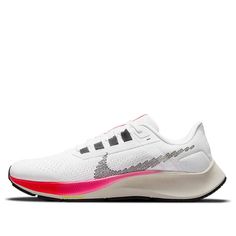 Nike Air Zoom Pegasus 38 'Rawdacious' DJ5397-100 (SNKR/Men's/Low Top) Nike Air Zoom Pegasus 38, Air Zoom Pegasus 38, Cushioned Running Shoes, Nike Pegasus, Neue Outfits, Nike Air Zoom Pegasus, Running Gear, Breathable Shoes, Running Shoes Sneakers