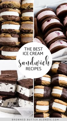 the best ice cream sandwich recipes