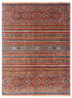 Detail : Tribal Rug Type / Design: Khorjin rug Density: 100-110 knots psi Pile Height : 8 - 10 mm Size:  5.10x7.10 ft   177x238 cm Material: Ghazni Handspun Wool & Veg Dyes. Condition: New Prefer Interior: Traditional Origin: Weaved in Afghanistan 100% Hand Knotted,  100% Hand Washed and finishing are done in Lahore Pakistan. Finishing: Professionally traditional hand scrub wash no machines are involve in washing, drying and finishing process. Texture: This hand knotted pile rug is made using 10 Wool Rugs Living Room, Wool Rug Living Room, Hand Scrub, Rug Office, Lahore Pakistan, Afghan Rug, Office Rug, Rug Living Room, Pile Rug