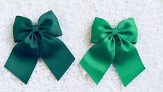 Beautiful green 3.75" sailor bows to match school uniform. These are in two color choices-emerald green or bottle green. Available as a single bow or as a pair. Emerald Hair Bow, Green School, Green Bows, Barrette Clip, Barrettes, Emerald Green, Color Choices, Hair Bows, Emerald