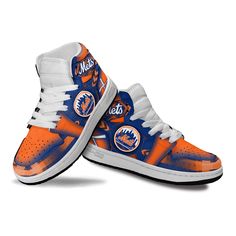 NY Mets Kid Sneakers Custom For Kids All of our Kid JD Sneakers styles are custom-made-to-order and handcrafted to the highest quality standards. High-quality rubber sole for traction and exceptional durability. Lace-up closure for a snug fit. Material: Microfibre leather: chemical & abrasion resistance, anti-crease, aging resistance Eco-friendly and 100% Vegan. Please allow 10-15 business days to receive a tracking number while your order is hand-crafted, packaged and shipped from our facility. Sizing Chart Ny Mets, Kids Sneakers, Our Kids, Sizing Chart, Snug Fit, Sneakers Fashion, Tracking Number, Rubber Sole, Hand Crafted