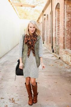 This post covers shopping on websites for women who are looking for modest clothing, including dresses. It will teach you how to find dresses that are casual, trendy, and great for summer. This is a great resource for quotes, church-going, Christians, like the LDS. #modesty #lds Grey Dress Outfit, Indie Outfits Alternative Fashion, Modest Fall Outfits, Olive Vest, Modest Clothing Women, Comfy Fall Outfits, Vest Outfit, Cute Fall Outfits