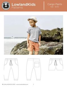 an image of a child's shorts pattern