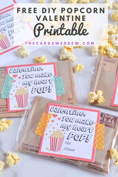 free printable valentine's day popcorn coupon for the cards we love to make