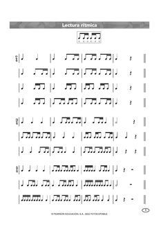 sheet music for guitar with notes and notations