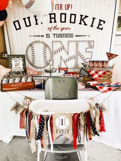 an old fashioned baseball themed birthday party